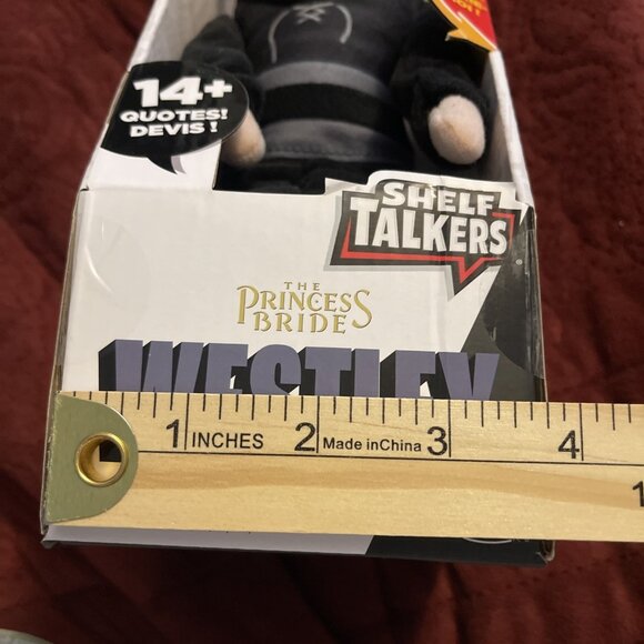 NIB Westley Shelf‎ Talkers  Princess Bride Talking Doll Jakks Pacific 14+ Quotes - Picture 9 of 9